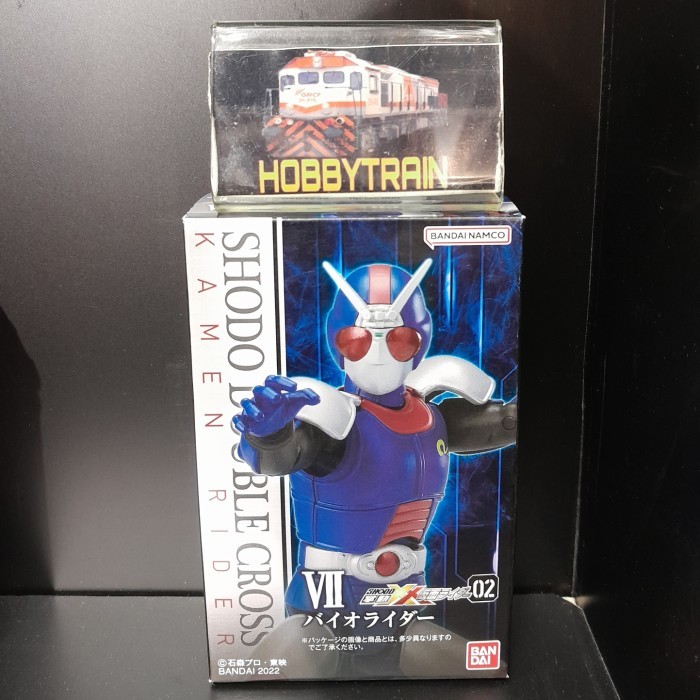 SHODO XX DOUBLE CROSS KAMEN RIDER BIO RIDER FIGURE