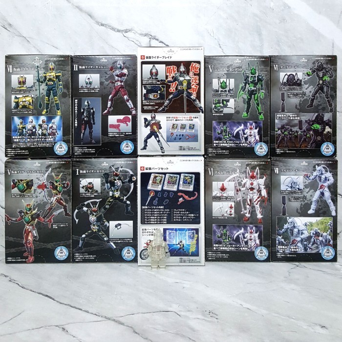SHODO-O-X Kamen Rider BLADE Series [Blade Jack King Garren Wild Chalice Leangle Albino Joker Undead