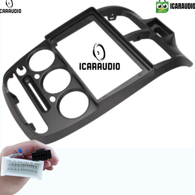 TERBARU FRAME HEAD UNIT ANDROID 9" HYUNDAI AVEGA,ACCENT,VERNA 2007-2012 