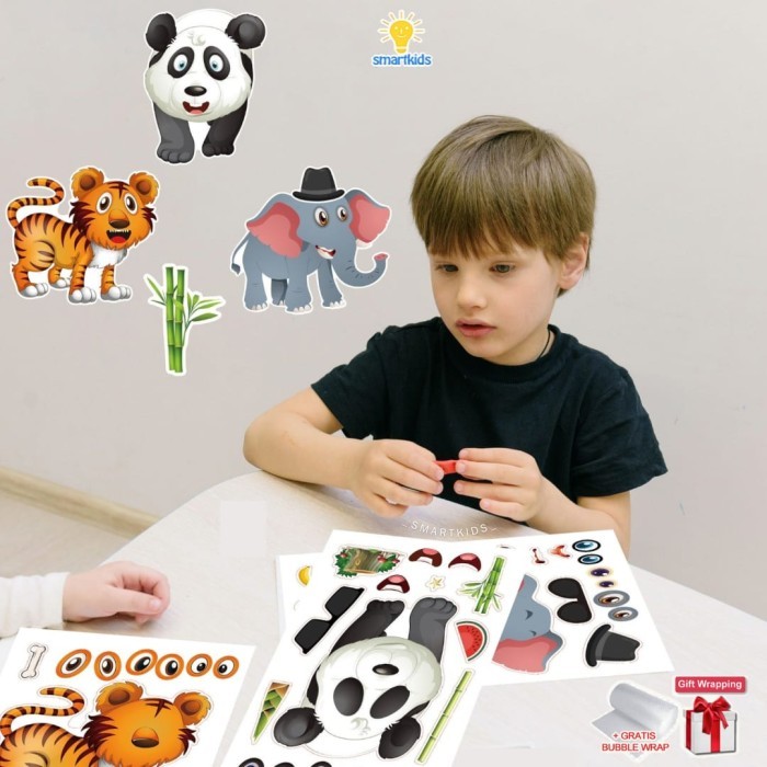 

Baru - Diy Stiker Anak Reusable Tempel Pasang Cabut Berulang Kali / Sticker Kualitas Premium