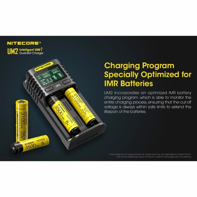 Charger Nitecore Um2 2 Slot