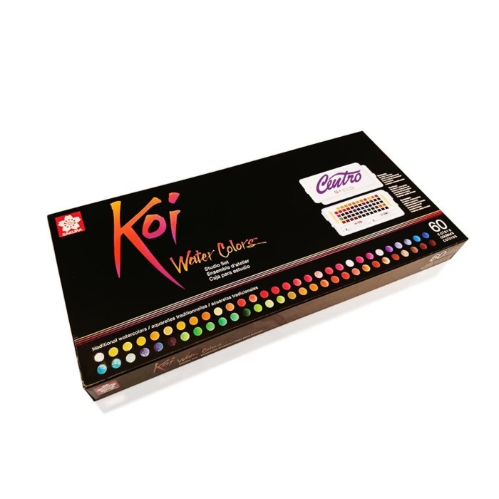 

Beli - Sakura Koi Watercolours 60 Studio Set Box Cat Air Cake Watercolour Ori