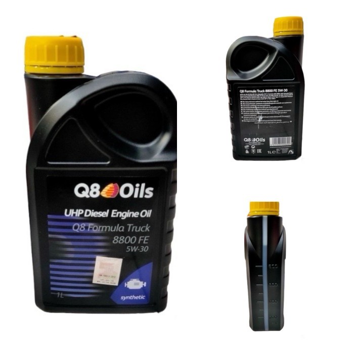 Oli Mobil Diesel Q8 8800 5W-30 5W30 Ultra High Performance Synthetic Terlaris
