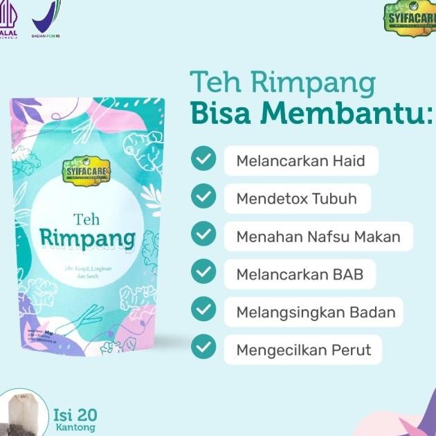 

Teh Rimpang Bpom Jsr | Teh Celup Rempah | Teh Detox | | Imunitas