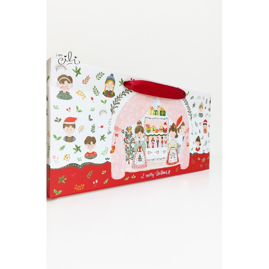

(Paperbag 33 X 24 X 15 Cm Natal) Paperbag Tas Natal Christmasi (Isi 10) Terbaru