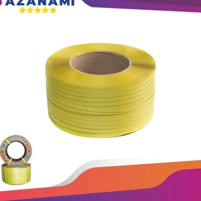 

STRAPPING BAND 15MM X 750M TALI PACKING TALI KLAM WARNA KUNING 7KG