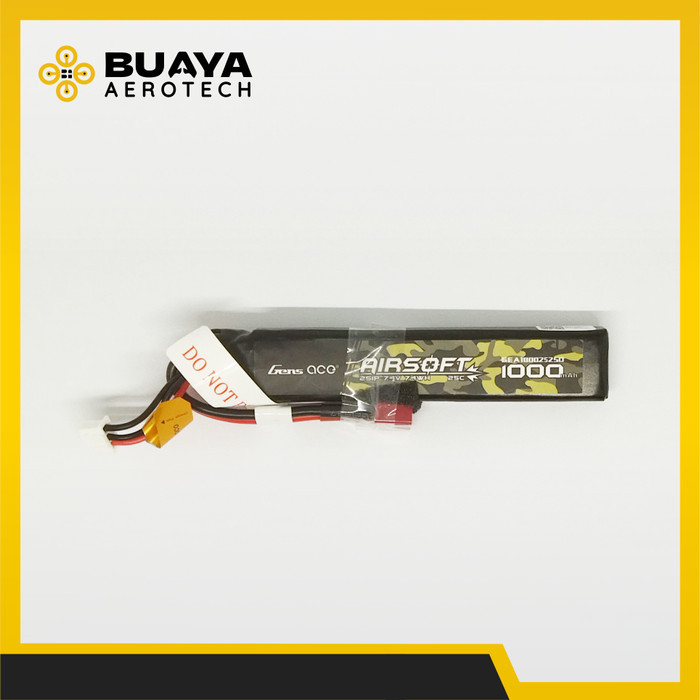 adastok Gens Ace 1000mah 2s Airsoft Baterai Lipo 25c Battery Drone Batre