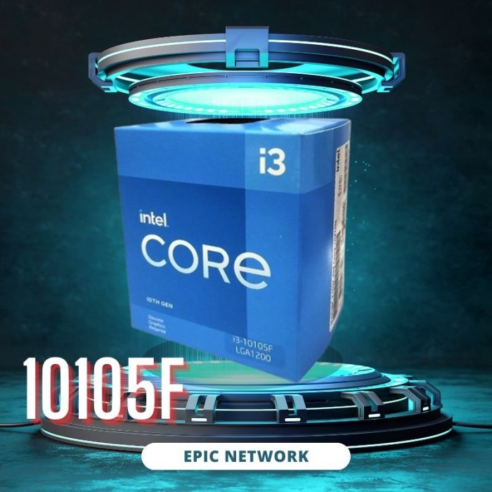 Processor Intel Core i3 10105F & Core i3 12100F