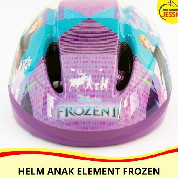 Helm Sepeda Anak Element Disney Frozen