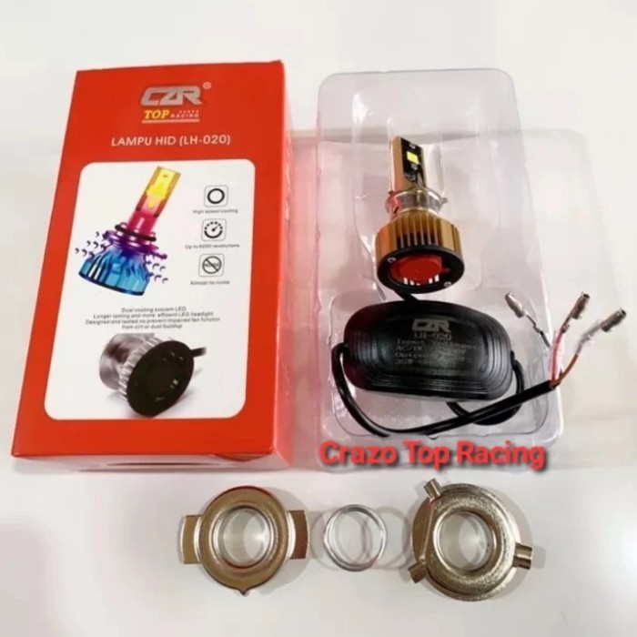 Bohlam Lampu Depan HID LED Motor Mio/Vario/Beat/Vixion/Ninja/CB150R/
