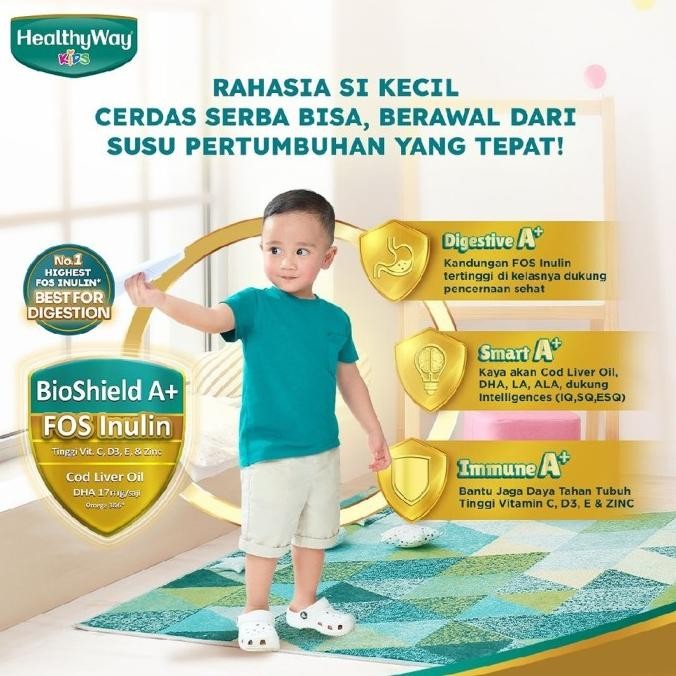 

HealthyWay Kids Susu Pertumbuhan Anak VIP