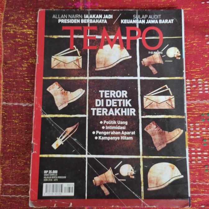 {{{{}}] Majalah Tempo  7 - 13 Juli 2014