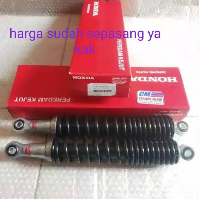 AR__ shockbreaker belakang supra x 125  revo 100 supra fit new 52400A-KTM-N30 sepasang