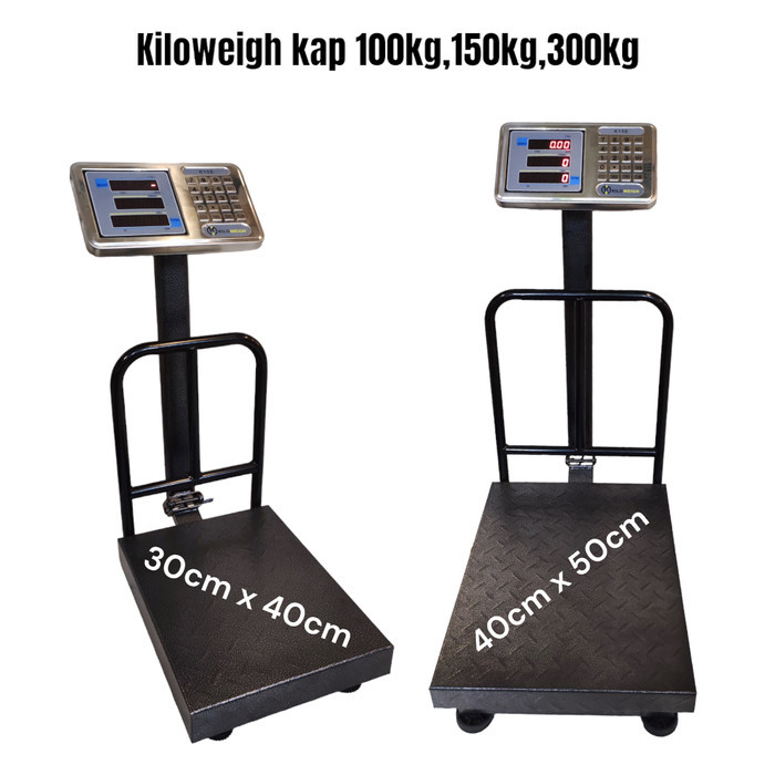 

newgan!! Timbangan ekspedisi, duduk, digital KILOWEIGH kap 150Kg