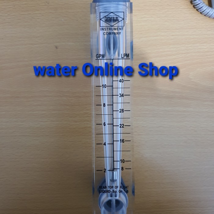 

newgan!! Flow Meter air 10 Gpm / 40 liter max