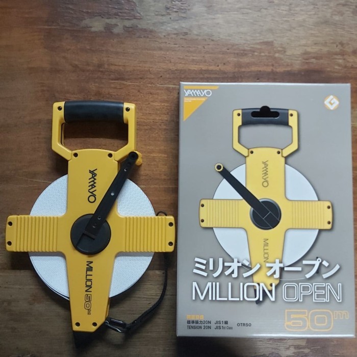 

newgan!! Original YAMAYO Roll Meter Fiberglass Type OTR-50 Meter Japan
