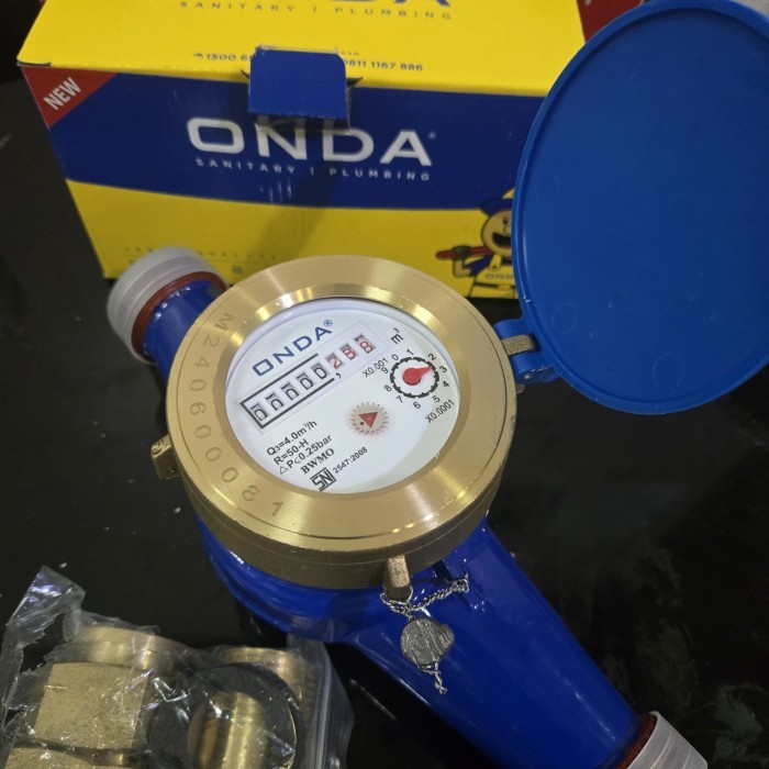 

newgan!! Water Meter Onda 1 Inch 25 mm SNI Kuningan