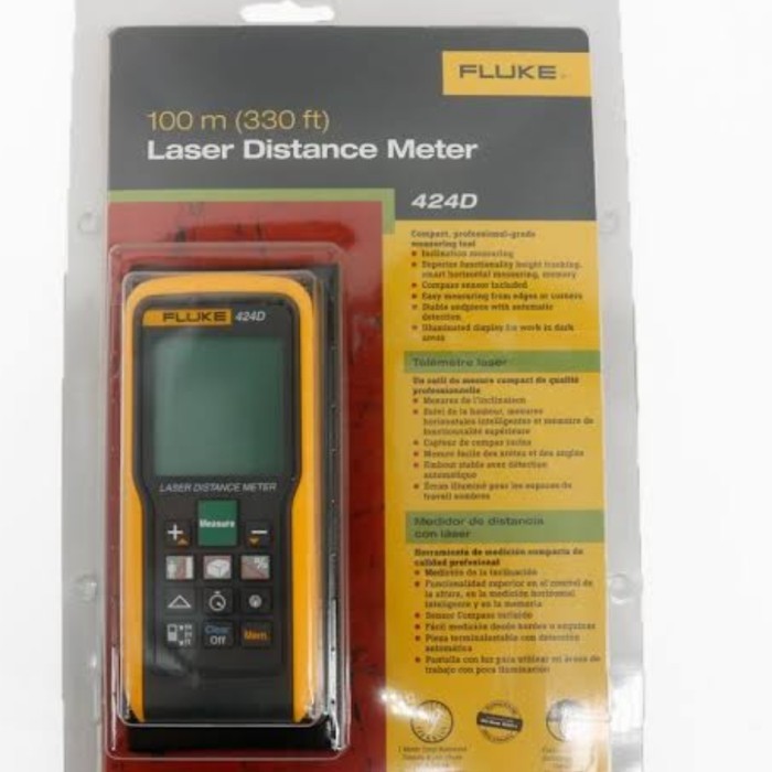

newgan!! fluke 424d laser distance 100m