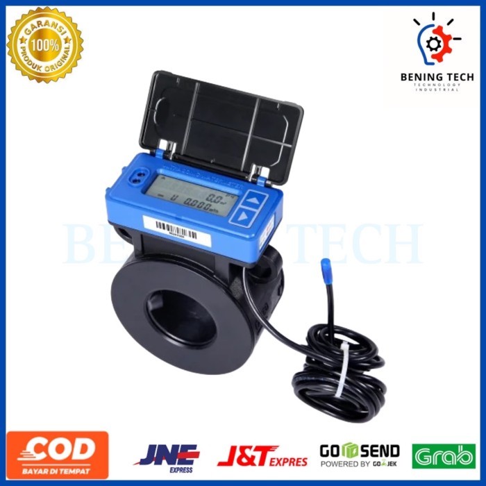 

newgan!! Flowmeter Water Meter Ultrasonic Remote Reading Water Flow Meter 2 Inci Pulse Output DN 50