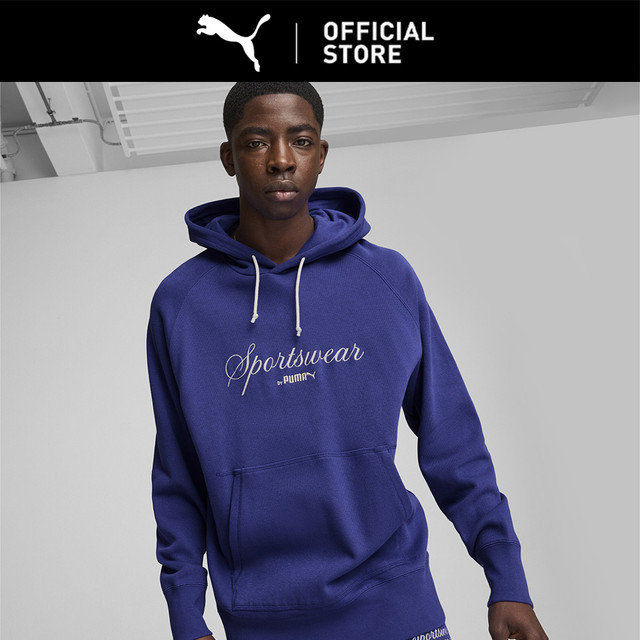 PUMA Hoodie Relaxed Pria CLASSICS+