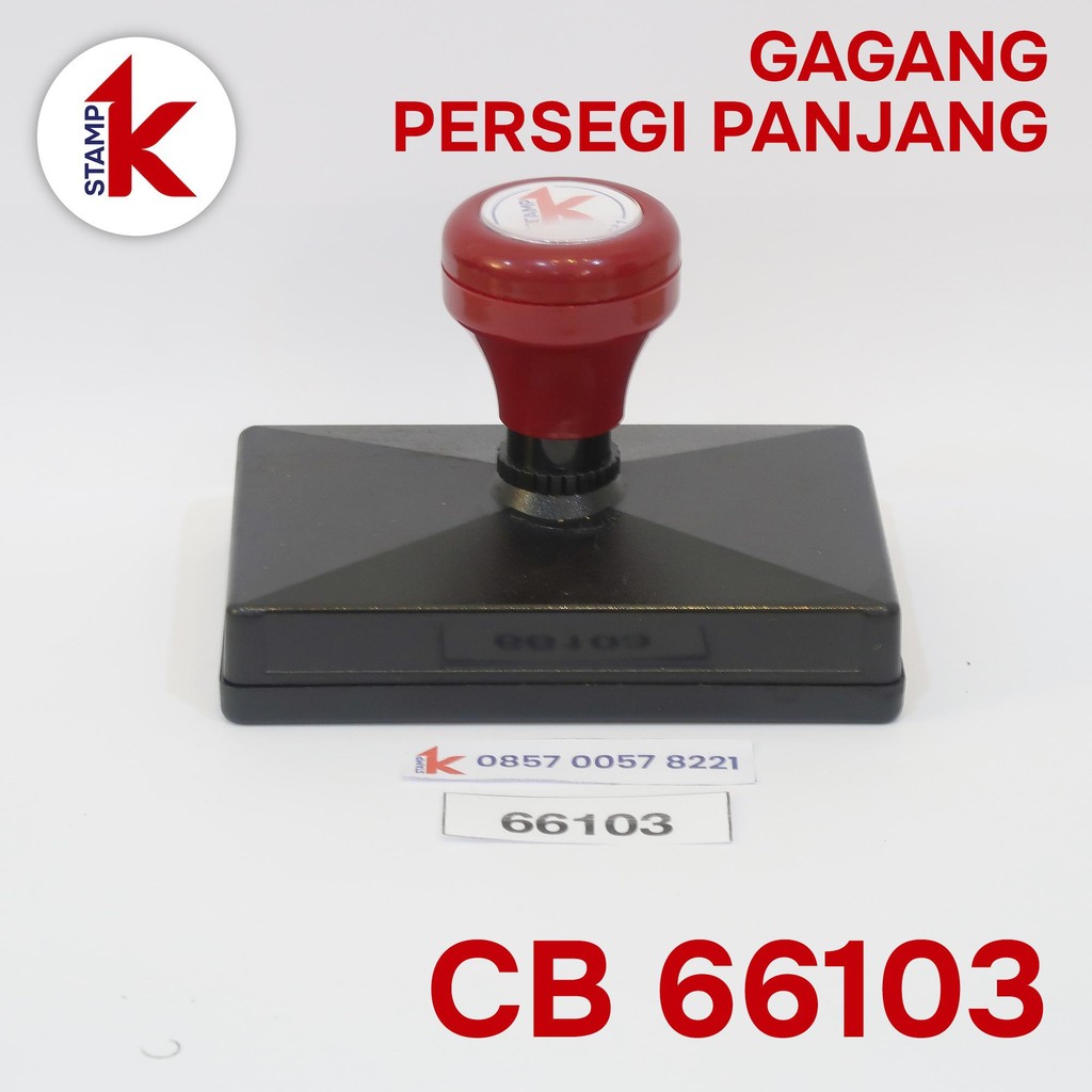 

Gagang Stempel Flash / Warna 66103 CB66103 CB 66103 Persegi Panjang 66103