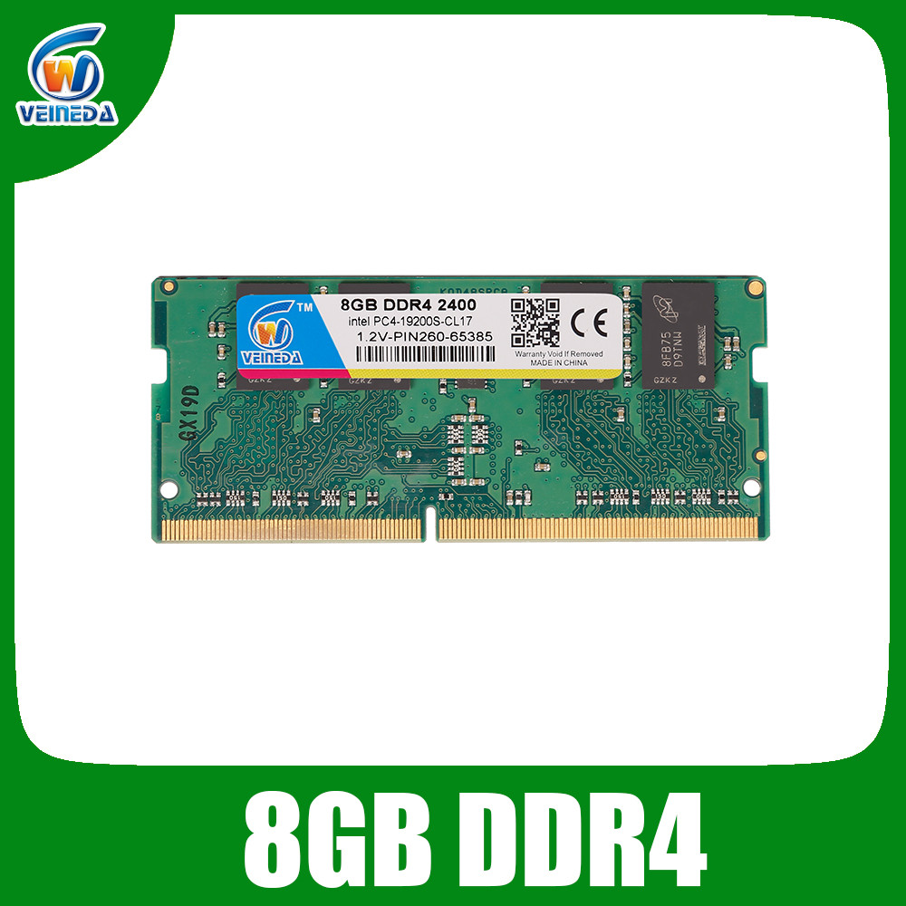 New Veineda Sodimm Ram Ddr4 8Gb 4Gb 2400Mhz 2133 2666Mhz