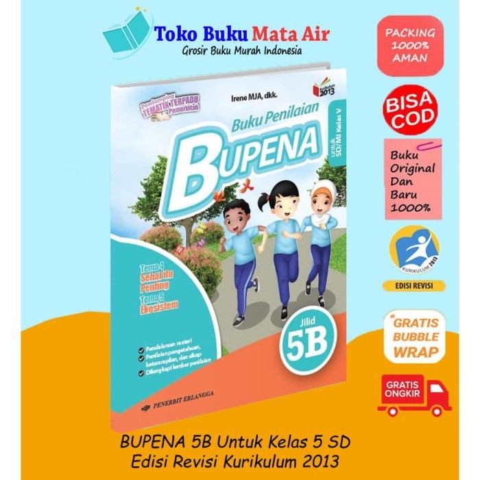 

BUPENA ( BUKU PENILAIAN ) 5B UNTUK SD/MI KELAS V ( K13N ) ERLANGGA