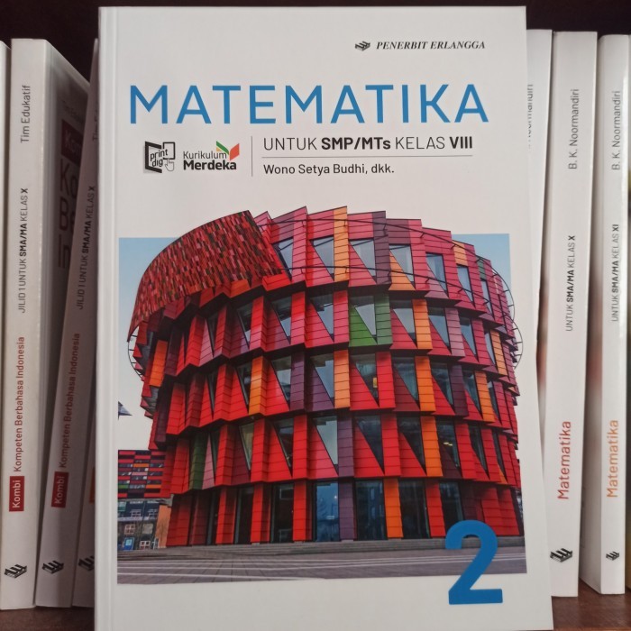 

BUKU MATEMATIKA KELAS 2 8 VIII SMP ERLANGGA KURIKULUM MERDEKA