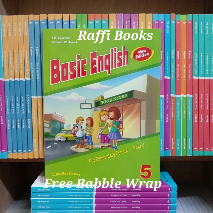 

Buku Basic English kelas 5 SD Yudhistira