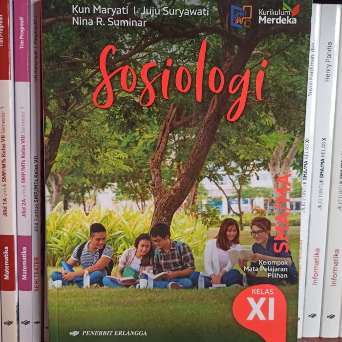 

BUKU SOSIOLOGI KELAS 2 11 XI SMA ERLANGGA KURIKULUM MERDEKA