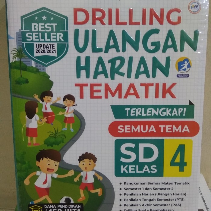 

BEST SELLER BUKU DRILLING ULANGAN HARIAN TEMATIK SD kelas 4