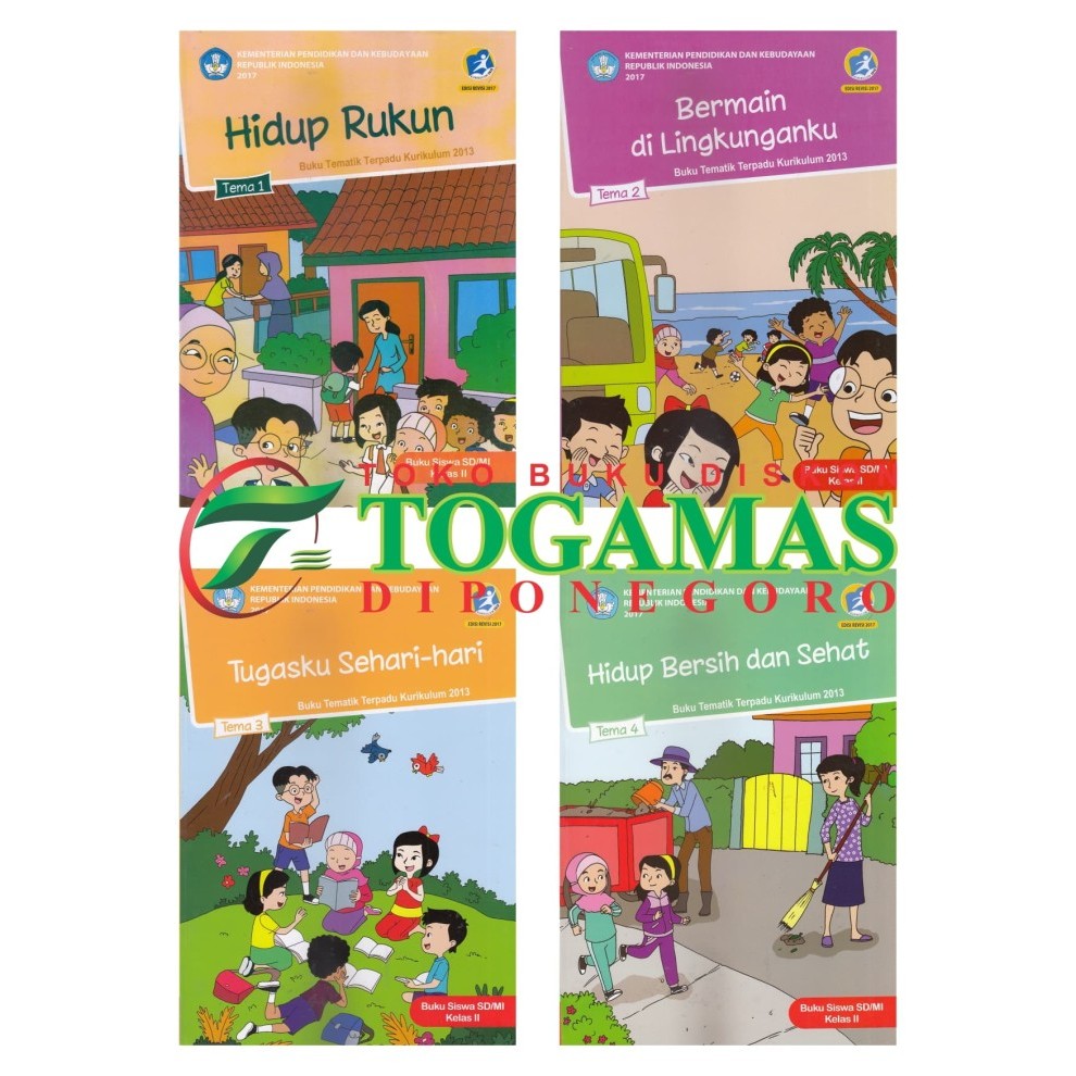 

PAKET TEMATIK DIKNAS KELAS 2 SD SEMESTER I K2013 REV. 2017