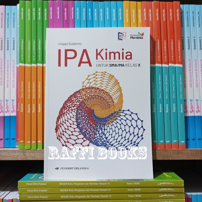 

Buku IPA Kimia Kelas 1 / X 10 SMA Kurikulum Merdeka Erlangga