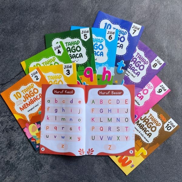 

[REJECT Minor] 10 Tahap Jago Membaca