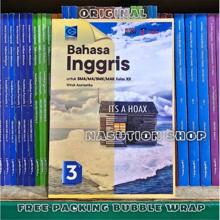 

Buku Bahasa Inggris Kelas 1 2 3 / 10 11 12 SMA Grafindo Kurikulum Merdeka Original