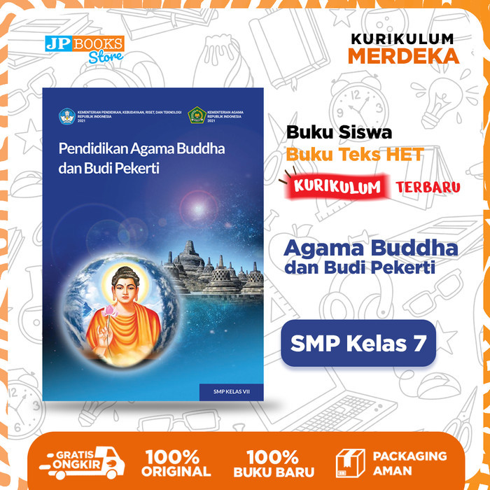 

JP Books Buku Siswa Sekolah Agama Buddha SMP Kelas 7 - Kur. Merdeka