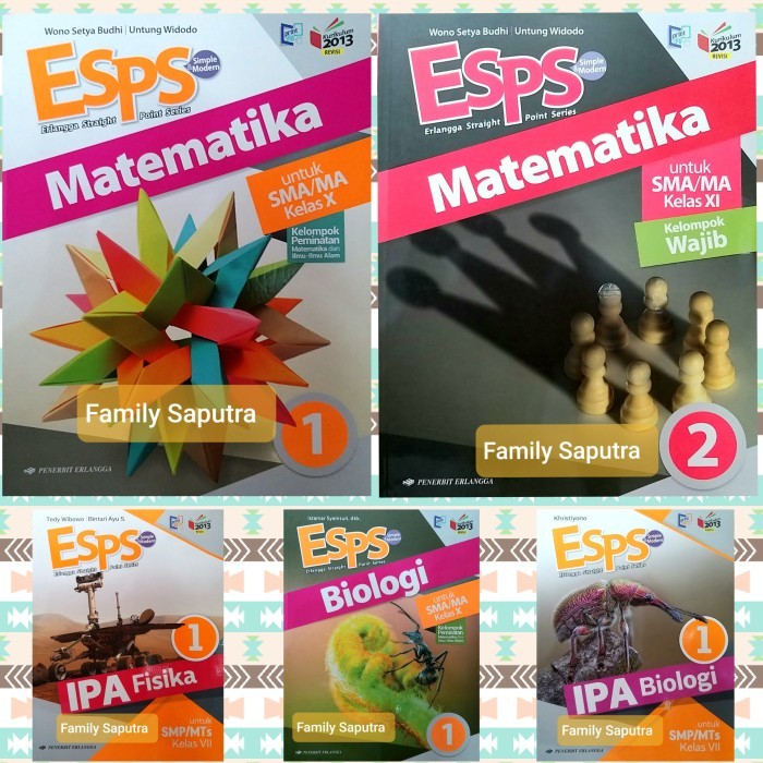 

BUKU ESPS MATEMATIKA BIOLOGI ENGLISH KIMIA SMA MA KELAS 10 11 XI 2013