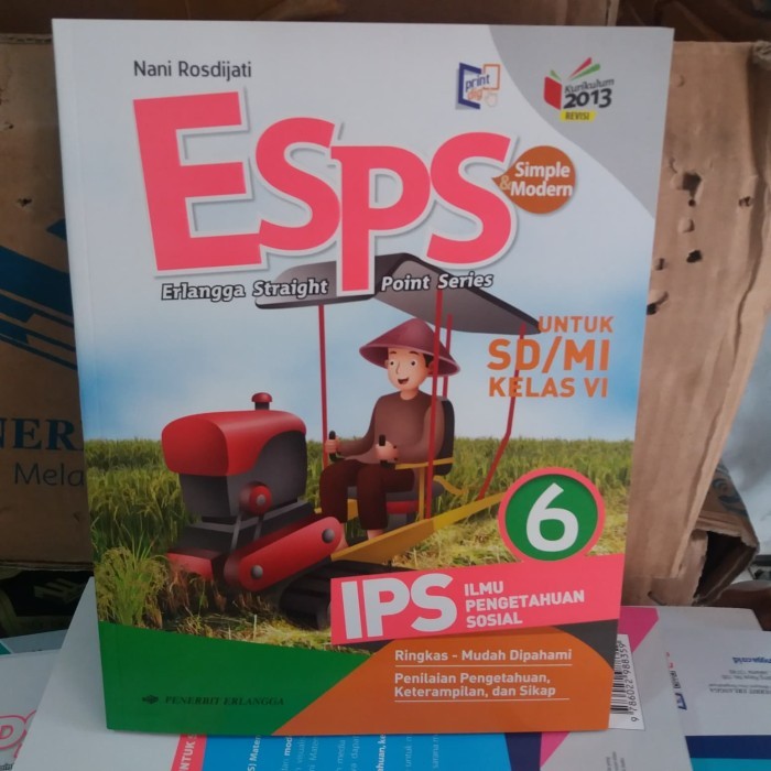 

ESPS IPS kelas 6 edisi revisi K13 erlangga