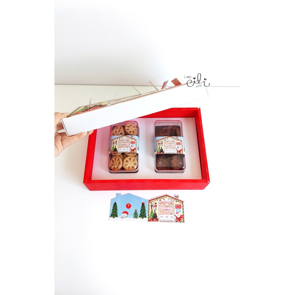 

(Box Beth) Dus Kue Kering Toples Natal/Merry Christmas New