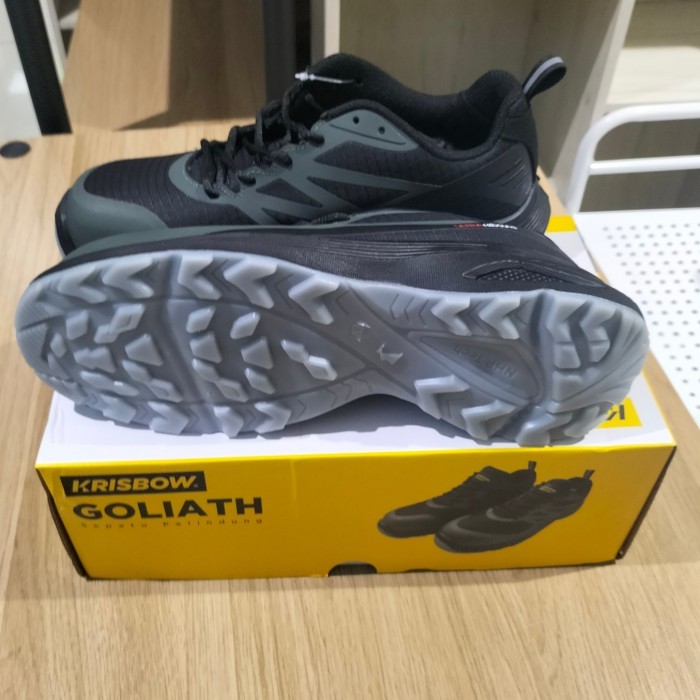 Sepatu Goliath Krisbow/Sepatu Pengaman Safety Shoes 4 Inci Diskon