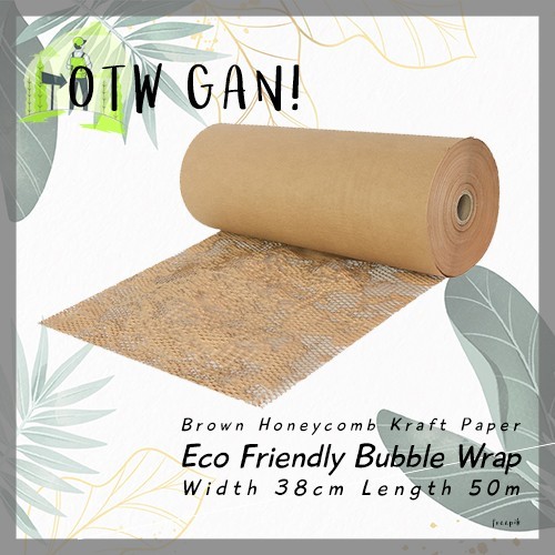 

Eco Friendly Bubble Wrap Kertas Uk 38Cm X 50M Honeycomb Paper Cushion Diskon
