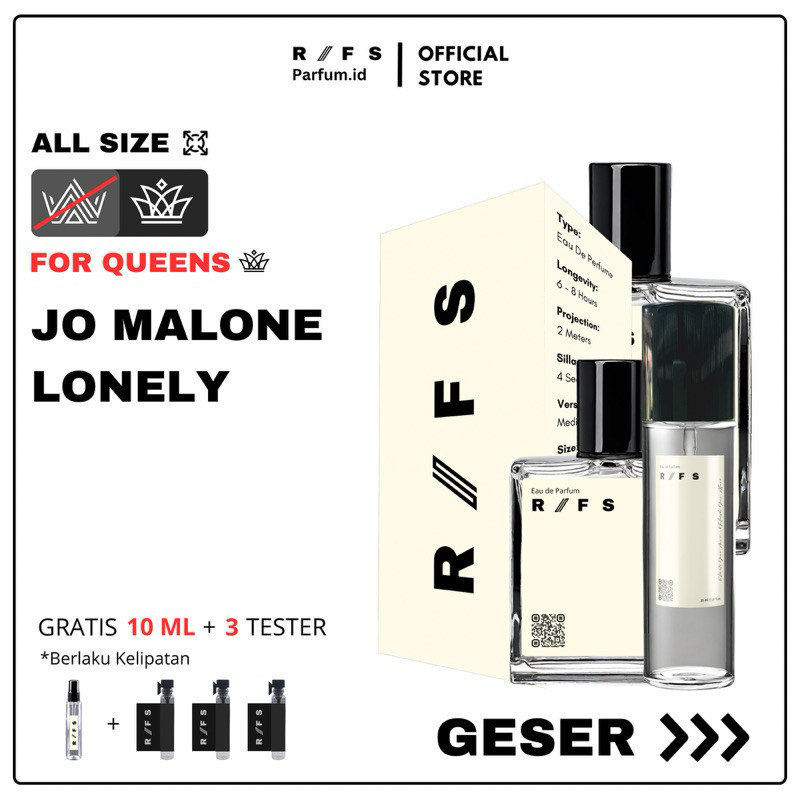RIFS - Jo Malone Lonely EDP Extrait de Parfum Dupe