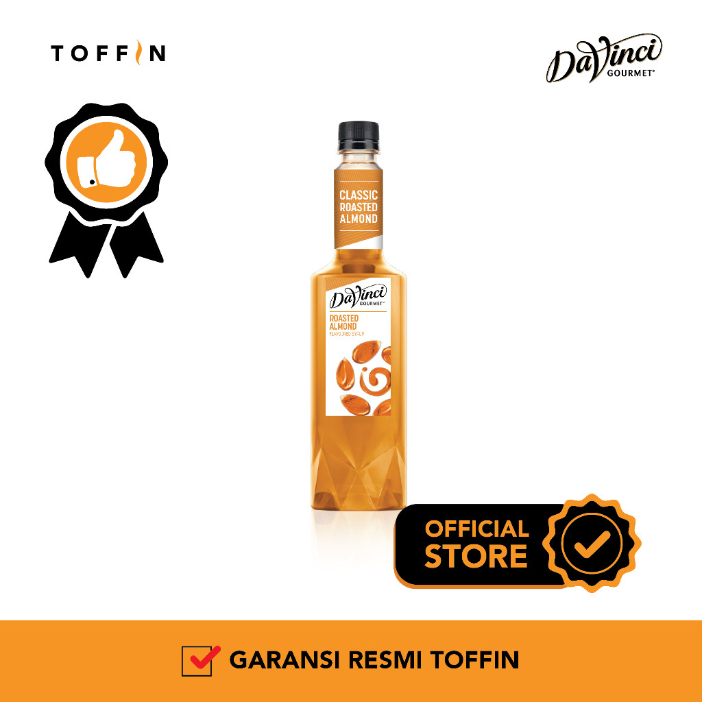 

Davinci Syrup Roasted Almond - Sirup Rasa Almond 750 ml