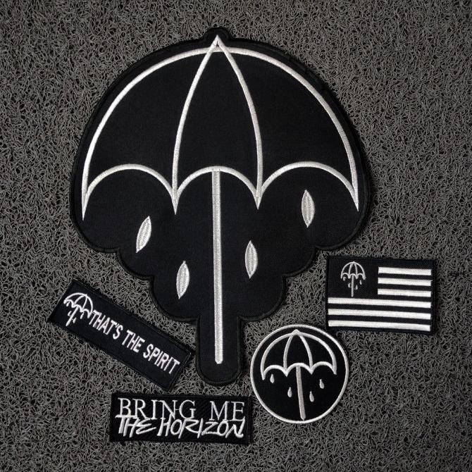 

(:(:(:(] PATCH BORDIR BACK PATCH BMTH BORDIR BRING ME THE HORIZON/EMBLEM