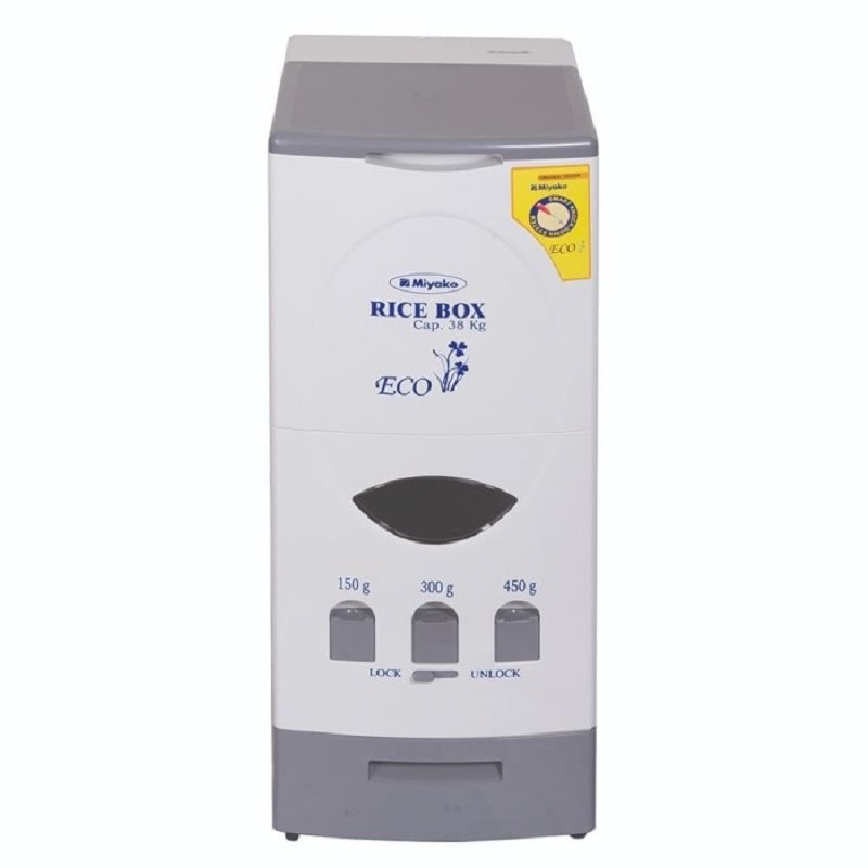 KULITAS TERBAIK- RICE BOX MIYAKO 38KG TB-38 Tempat Beras