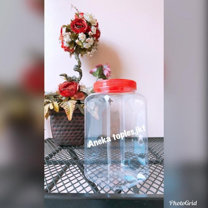 Toples plastik kotak 2L 2301 isi 24pcs