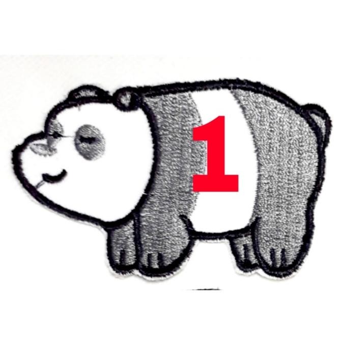 

:::::::] Patch Bordir bears family lucu