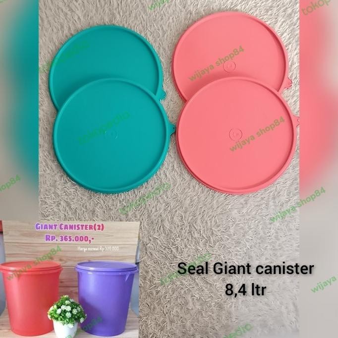 tutup toples Tupperware 8,4 ltr/seal Giant canister
