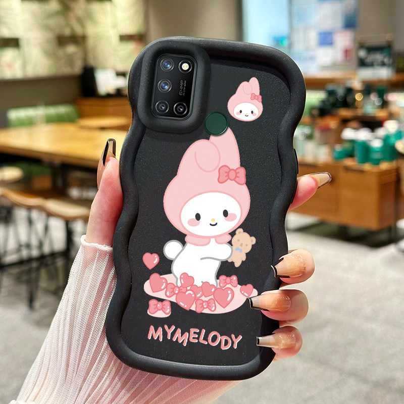 Casing Hp Untuk Realme 7i C17 Case HP casing pelindung Softcase ponsel My Melody terbuat silikon Kes