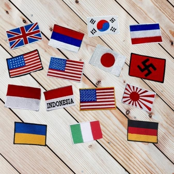 

><><><] Patch Bordir Bendera Negara